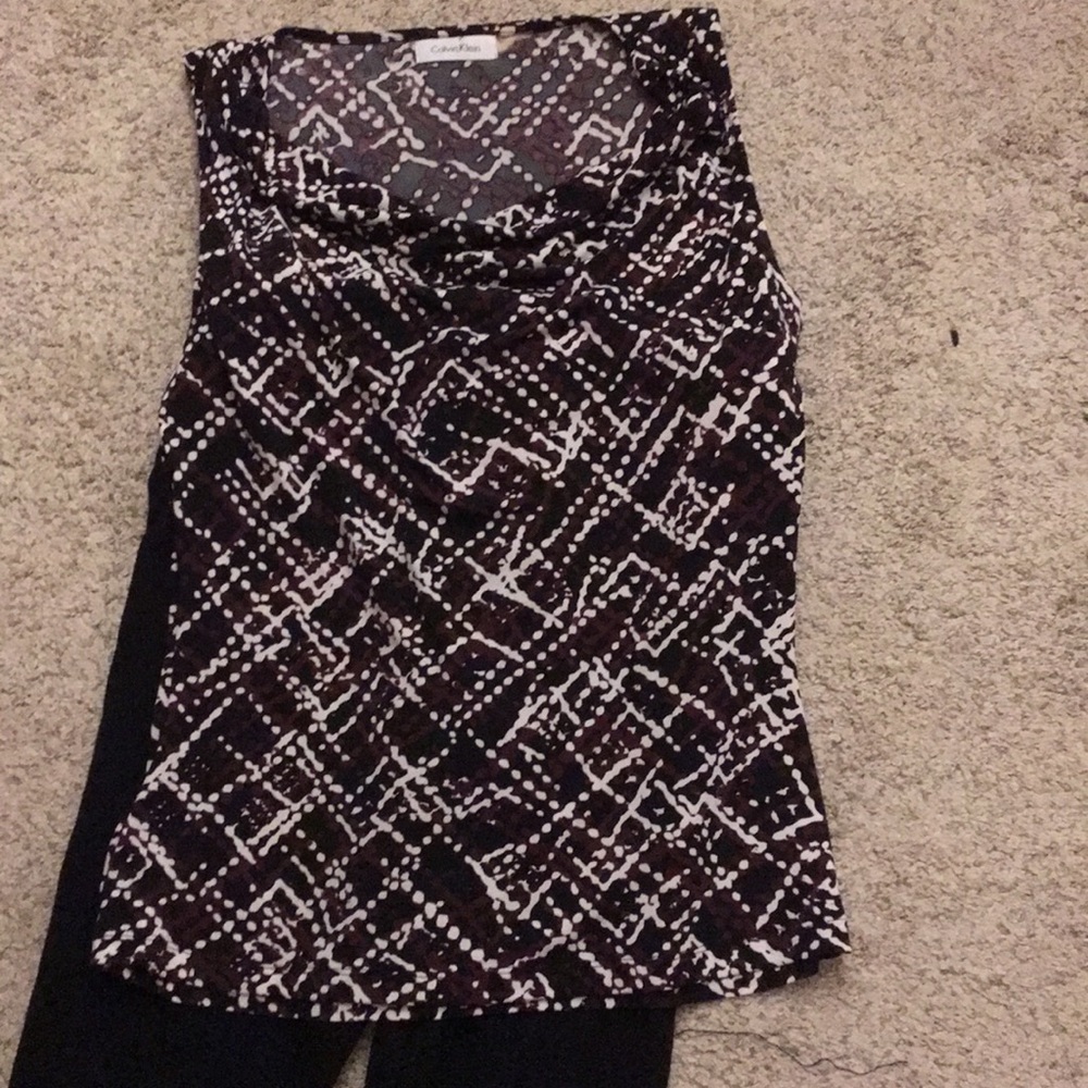 Calvin Klein sleeveless top